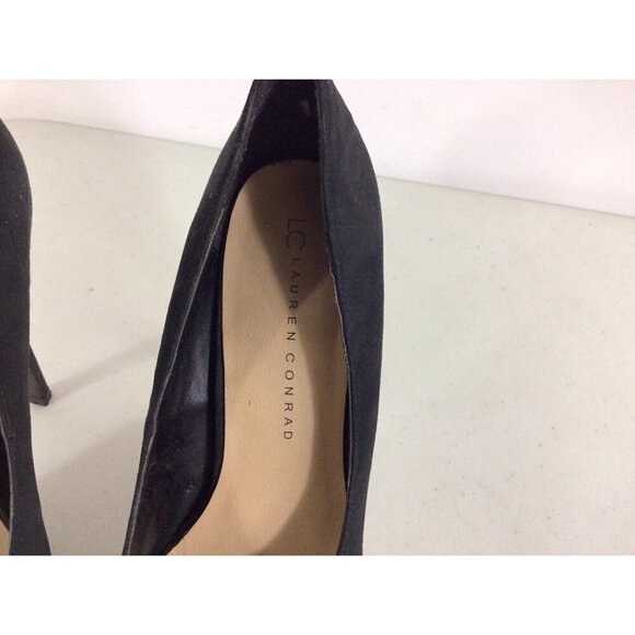 Lauren Conrad Suede Heels Platform Pumps Womens 9 - Picture 2 of 7